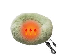 Generico Tapis chauffant pour animaux de compagnie - Chauffé rechargeable par USB | Niche pour chat d'intérieur, Niche chauffée douce et délicate pour petits chiens