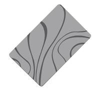 Genérico Tapis de bain - Tapis de sol antidérapant pour salle de bain, séchage rapide, lavable, absorbant, accessoires de douche, décoration d'intérieur, appartement cuisine