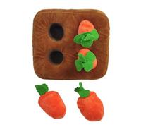 Generico Tapis de prison pour petits chiens, jouet à priser carotte pour chiots, jeu d'alimentation pour chiots - pour amoureux des animaux professionnels entraîneurs maison jeu intérieur pluie