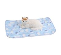 Generico Tapis de refroidissement pour chiens | Tapis de refroidissement pour animaux domestiques, 50 x 40 cm, lavable facilement portable, couverture de lit pour chiots, chatons, amis, poilus, 50 x