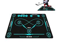 Genérico Tapis d'entraînement au hockey | antidérapant, grand et portable de précision, équipement d'entraînement hockey et football - pour footballeurs et amateurs, professionnels, débutants,