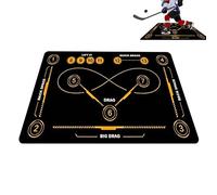 Genérico Tapis d'entraînement au hockey | Planche portable d'dribble de précision, équipement d'entraînement hockey et football, pour footballeurs et amateurs, professionnels, débutants,
