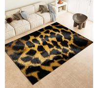 Genérico Tapis Entree Interieur 160x230 Cm Imprimé Léopard,Paillasson Interieur Entree Animal,Tapis De Sol Absorbant Lavable Antidérapant, Paillasson Fin pour Couloir 1d13