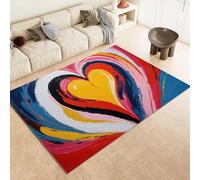 Genérico Tapis Entree Interieur 60x110 Cm Cœur Graffiti,Paillasson Interieur Entree,Tapis De Sol Absorbant Lavable Antidérapant, Paillasson Fin pour Couloir 1d128