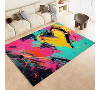 Genérico Tapis Entree Interieur 80x150 Cm Cœur Graffiti,Paillasson Interieur Entree,Tapis De Sol Absorbant Lavable Antidérapant, Paillasson Fin pour Couloir 1d38