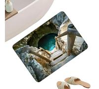 Genérico Tapis illusion optique doux et à séchage rapide Décoration moderne pour la maison - Tapis 3D qui ressemble à un trou - pour intérieur extérieur, chambre, salon, salle de bain, entrée