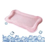 Generico Tapis rafraîchissant pour chien, 41,9 x 57,9 cm, en forme d'os, lavable, pour intérieur et extérieur, balcon, voiture, voyage, cage et climat chaud