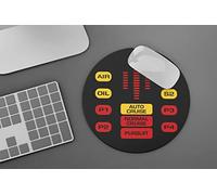 Genérico Tapis rond Knight Rider Kitt