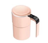 Genérico Tasse à auto-agitation - à café intelligent rechargeable avec indicateur de température portable | Gobelet mélangeur de boissons | pour lait, cacao, thé, chocolat chaud et