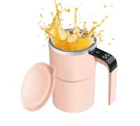 Genérico Tasse à café automatique rechargeable avec indicateur de température pour le lait, le cacao, le thé, le chocolat chaud et autres