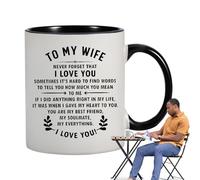 Generico Tasse à café, tasse à thé - Tasses à café pour San avec poignée,Tasses pour couples de San Tasses à Tasses à boissons chaudes pour thé, liqueurs, lait, cappuccino