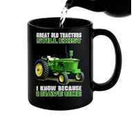 Genérico Tasse avec tracteur, tasse d'eau avec tracteur | Tasses à café amusantes - Pour la maison, la cuisine, le matin, le travail, le repos, l'étude, le petit-déjeuner, l'après-midi