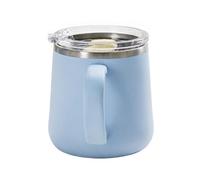 Genérico Tasse thermique pour café | 450 ml réutilisable à double paroi - Tasses de voyage pour café et boissons - Pour boissons chaudes et froides, lait, maison, bureau, école, résidence, camping