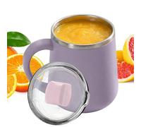 Genérico Tasse thermique pour café | Thermique réutilisable anti-fuite 450 ml | Tasse à café de voyage thermique - pour boissons chaudes et froides, lait, maison, bureau, école, résidence, camping