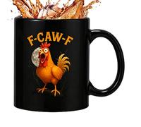 Generico Tasses à café Coq | Tasses à lait en céramique de 330 ml,Verre à bière pour usage domestique | Pour les collectionneurs Halloween vin bière bureau restaurant enseignants étudiants