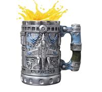 Generico Tasses à café originales 330 ml thème soldat pour boissons | Grande capacité de café en acier inoxydable style avion pour homme femme boissons froides chaudes lait jus bière