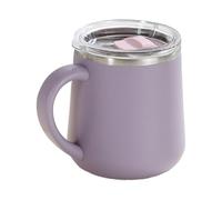 Generico Tasses de voyage pour café - 450 ml réutilisables à double paroi | isolé pour boissons chaudes et froides, idéal pour thé au lait jus, maison, bureau, écoles, appartement et