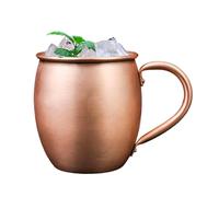 Generico Tasses en cuivre pour Moscou Mule | 530ml Bouteille artisanale | Tasses en cuivre pour Moscou Mule,Pour les fêtes de Noël, pour le bar domestique, pour boire de l'eau, le thé, la bière et le