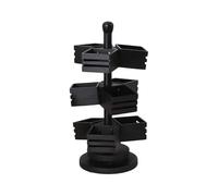 Generico Tea Bag Organizer - 3 niveaux 9-Compartment Tea Storage Chest | Teabag Station Stands For Home Kitchen Pantry Cafe Office Desk Countertop Bar Counter And Others