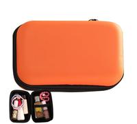 Generico Tech Storage - Organisateur pour câbles de voyage de 20 cm, sac de protection durable, étui pour écouteurs réglable portable pour écouteurs électroniques, maison, bureau, rue