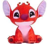 generico Teddies italia peluche compatible avec stitchs 25 cm doux idée cadeau super doux 3 couleurs cadeau parfait stitchs (rouge)