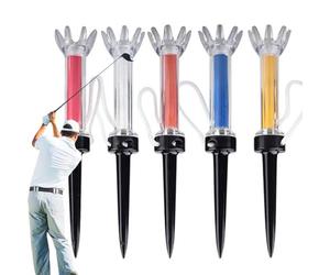 Generico Tees Pioli Golf | Tees de support de golf tournés à 360° | Teess Unbreakable Golf Teess commence avec une plus grande cohérence et des scores améliorés, le golfeur dure une saison