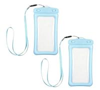 Genérico Téléphone étanche de sécurité avec cordon réglable - Sèche pour téléphone portable | pour nager, plonger, faire de la randonnée, le camping, les voyages, la plongée avec tuba, la rivière et