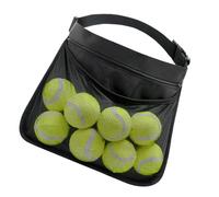Generico Tennis Ball Holder - 10,24 x 13,8 in Large Ajustable, Pickleball Ball Belt Bag, Golf Table-Tennis Baseball Balls Holder, Training Competition Gym | Portable Sports Accessories Storage