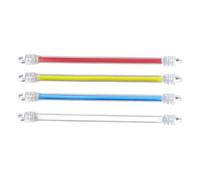 Generico Tennis Damener pour Raquette, amortisseurs pour griffonnages de Tennis | Tennis Racquet Damener | 4X, Silicone de Remplacement Flexible pour l'amortissement des Cordes racontées