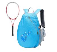 Genérico Tennis pour enfants : sac à dos de badminton respirant pour garçons, filles, jeunes athlètes, leçons, tournois, camps d'été, voyages scolaires, clubs, bleu ciel, Consulte la descripción, Voir