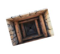 Generico Teppich mit 3D optischer Täuschung - 40 x 60 Zentimeter Rutschfeste Eingangsmatte,3D Optik Türvorleger,Für Küche Bad Flur Wohnzimmer Deko Türbereich Halloween Dekoration