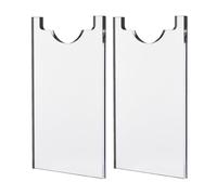 Generico Tête de lit 2 pièces en acrylique pour canapé espaceur mural - supports antidérapants stabilisateurs d'espacement prévient les risques d'incendies améliore le flux d'air