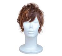 Generico Tête de mannequin en mousse pour perruques, support de tête de perruque, support d'exposition face femme pour coiffage séchage chapeaux voyage cosplay faux cheveux