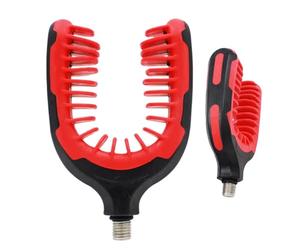 Genérico Tête de support pour canne à pêche : stabilité fiable de la canne à pêche, repose-pieds pour canne à pêche | Pole Gripper Butt pour hoo