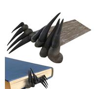 Genérico Thrillers devils's Hand Bookmark, Demon Hand Bookmark, effrayant Thrillers Demon Claw Resin Bookmark, Cool Horror Mon-ster Hand Bookmark pour les amateurs de livres