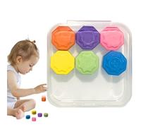 Genérico Throwing Stones Game Entertaining Ability Hand Eye Coordination | Traditional Stone Play Game For Kids Traditional Activity Hand-Eye Coordination Family Party Play