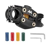 Generico Tige cyclistique, Vélo de Gravier Absorption Choc en Hauteur 45 mm SMA 7 Degrés STEM Réglable Guidon en D'aluminium Absorbant pour Vélo e-Bike i