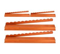 Generico Tile Racks Set - Solid Wood 43 cm Size, Wooden Pushers, Board Game Accessories | Game Play Organizer For Pool Table, Training, Travel, Home, Christmas, Beginner, Leisure, Family Matches