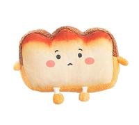 Generico Toast, farce au pain, en peluche pour aliments en tranches de pain grillé, mignon pour canapé en peluche rembourré pour enfants, adultes, filles et garçons