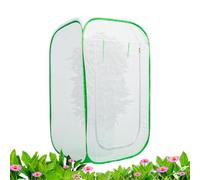 Generico Toile Anti- d'extérieur - Rideau avec Fermeture éclair Design Pop | Protection hivernale Pliable Contre Le | pour Potager, tomates, Roses, Baies, Lapins et écureuils