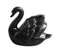 Generico Toilet Screw Covers - Décorative Modern Ceramic Swan Caps, Bowl Fastener Covers, Elegant Bathroom Accessory | Bedroom Apartment Dorm Office Hotel RV Countertop Windowsill Decor Protection