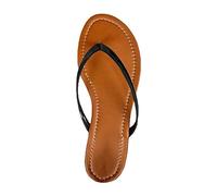 Generico Tongs Femme Compensée Léger Doux Antidérapant Chaussons Élégants Confortable Été Douche Tongs Piscine Mode Arch Support Avec Compensée Flip Flop Ouvert Mer Plage Orthotic Sandales Mer, Noir