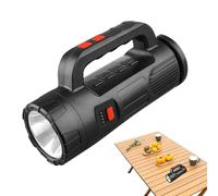Genérico Torche LED pour randonnée : lumière rétractable portable, dispositif de faisceau multifonction extérieur, lampe de travail à main, de voyage à portée réglable | Pour les coupes de