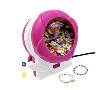 Generico Tour de perles pour création de bijoux, machine automatique pour créer des bijoux, machine pour fabriquer des bracelets, pour commencer à travailler avec des perles, fils et cordons pour