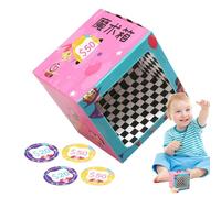 Genérico Tours de magie pour enfants - Moned Trick Toyset avec boîte de jeu éducative, gadget | Apprendre des effets physiques, jeu d'illusion, outils de routine magique pour enfants