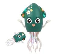 Generico Toy Octopus Electric Dancing - Robot de Musique Rechargeable USB avec LED Light Show | Motion et Expressions folles à 8 Jambes | Jouet interactif pour divertir Les