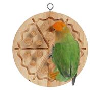 Generico Toys For Birds - Petits oiseaux | Wooden Chew Activity With Removable Corks For Home Training Mental Stimulation Physical Exercise Boredom Prevention Beak Health Environmental Enrichment