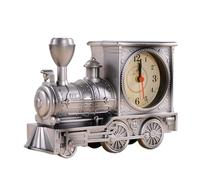 Generico Train Clock For Men | Battery Powered Vintage Train Ornament Table Clock, Decorative Timepiece For Living Room, Bedside, Bookshelf, Home, Office, Workplace, Desk or Shelf Decor