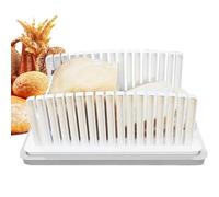 Genérico Trancheuse à pain pliable avec plateau | Outil de cuisson compact pour charcuterie, fromage, jambon, sandwichs et pétoncles.