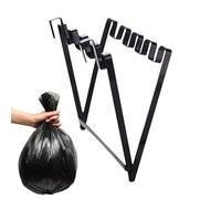 Genérico Trash Bag Holder - Iron Compact Garbage Bin Strong Carrying Capacity | Easy Install Cabinet Door Organizer, Hanging Waste Container For Kitchen, Bathroom, Office, Dorm, RV